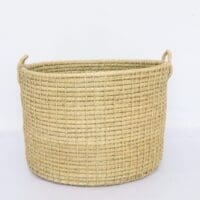 Beautifully Handwoven Large Grass Basket