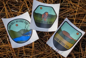 SA National Parks Sticker Set