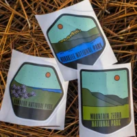 SA National Parks Sticker Set