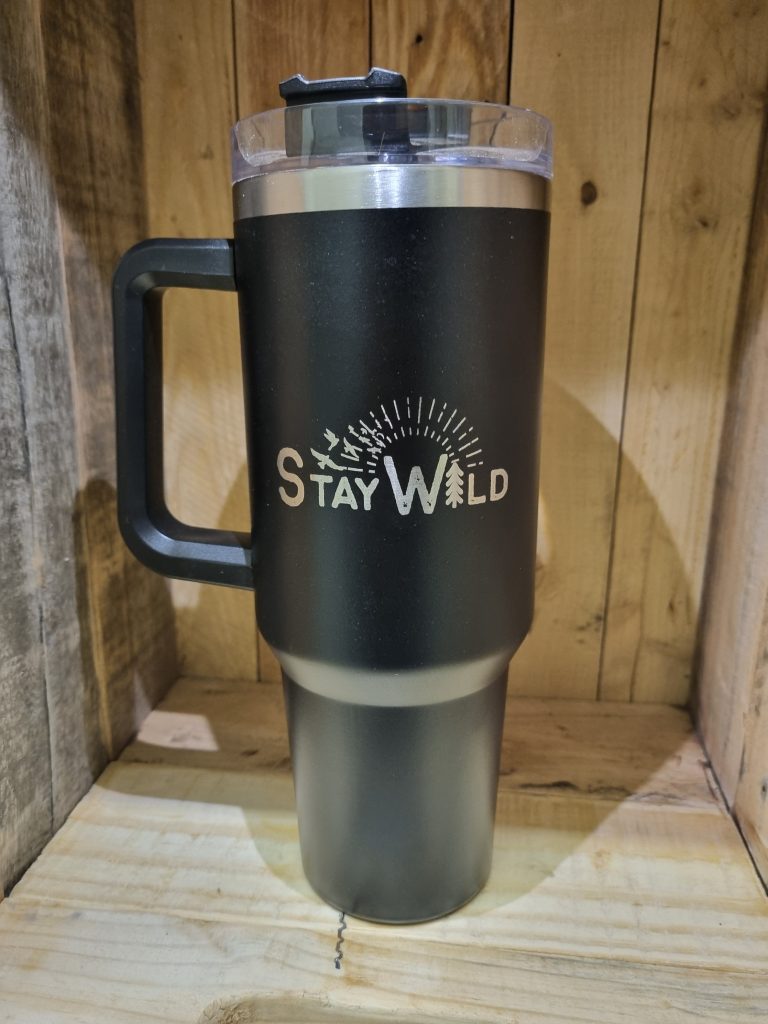 Stay Wild Bird Tumbler 1.2l (Black)