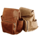 2-in-1 Leather Nappy Bag