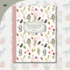 Pink Watercolour Floral Notebook