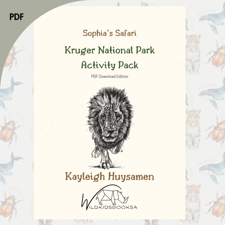 Kruger National Park Activity Pack (PDF) Printing-friendly