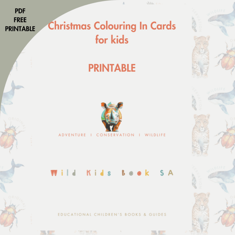 Summer Colouring In Christmas Cards by WKB (FREE PRINTABLE)