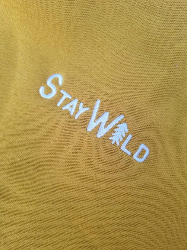 LIMITED EDITION Stay Wild Mens Sweater (Mustard) | Local is Lekker ZA | African Gifts