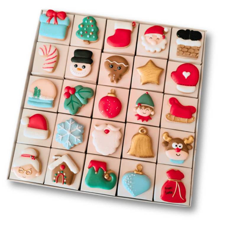 Charming Handmade Cookie Advent Calendar (Pre-Order)