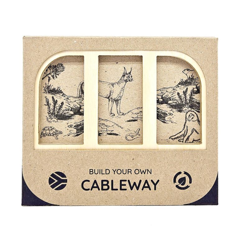 Handmade Build-It-Yourself Cable Way