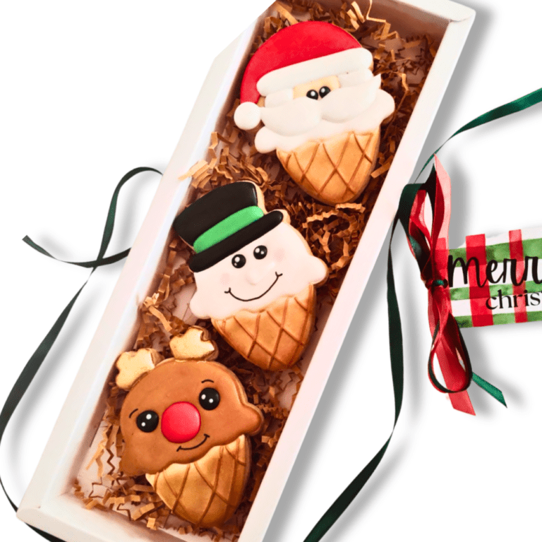 Christmas Cone Cookie Set 