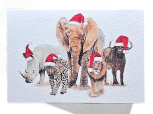 Big 5 Watercolour Christmas Cards