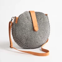 Handmade Circular Sling Bag