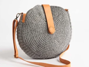 Handmade Circular Sling Bag