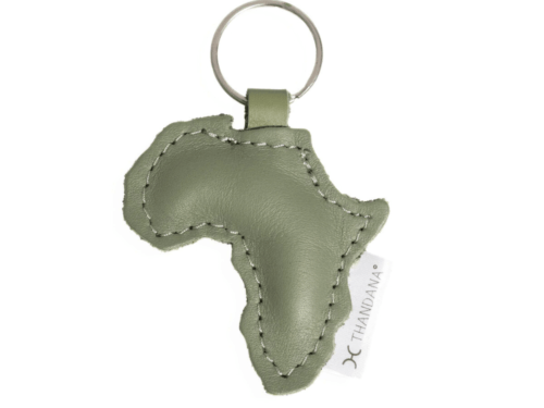 Leather Africa Key Ring