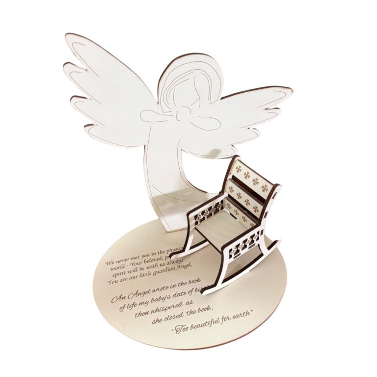 Personalised Memory Chair (Angel or Tree Decoration) 