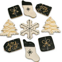 Festive Cookies, Artfully Handcrafted