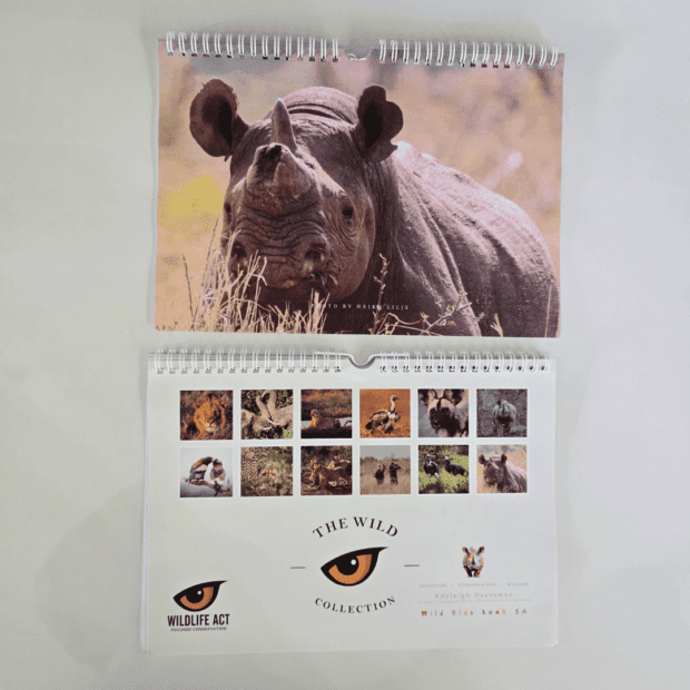 WILDLIFE ACT 2025 WALL CALENDAR - LIMITED EDITION | Local is Lekker ZA | African Gifts