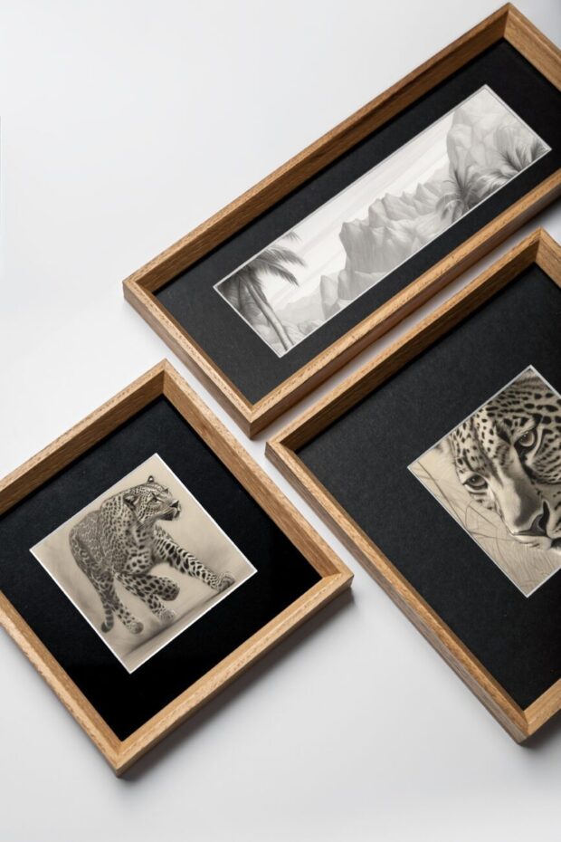 150 x 150mm Artisanal Accent Frame (Square) | Oak Collection | Local is Lekker ZA | African Gifts