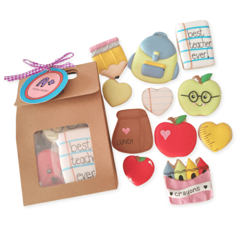 Teacher Appreciation Assorted Mini Box Cookies