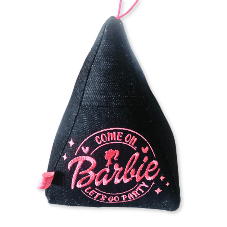 Retro Barbie Doorstop (Navy & Pink)