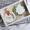 Bauble and Wreathe Cookie Gift Set (Personalized) 