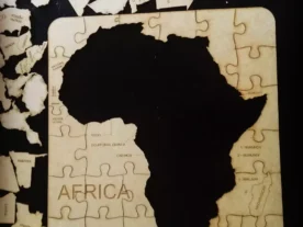 Africa Wooden Map Puzzle