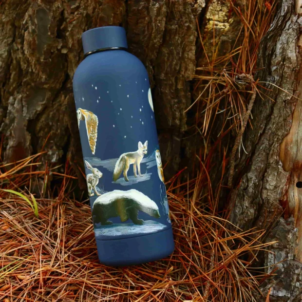 Nocturnal Wildlife CosyCore Flask | Local is Lekker ZA | African Gifts