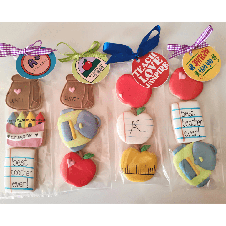 Teacher Appreciation Cookie Strip - (3 Cookie Strip)