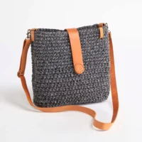 handmade rectangular sling bag