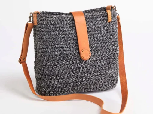 handmade rectangular sling bag