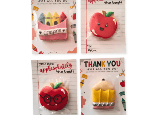 Teacher Appreciation Cookie Cards