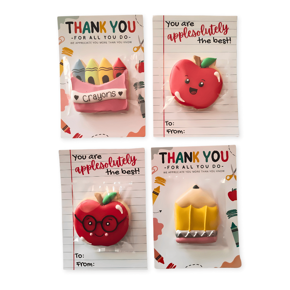 Teacher Appreciation Cookie Cards