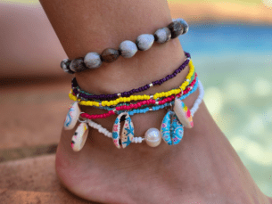 Tropical Anklets