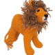 Orange Brunette Crochet Lion