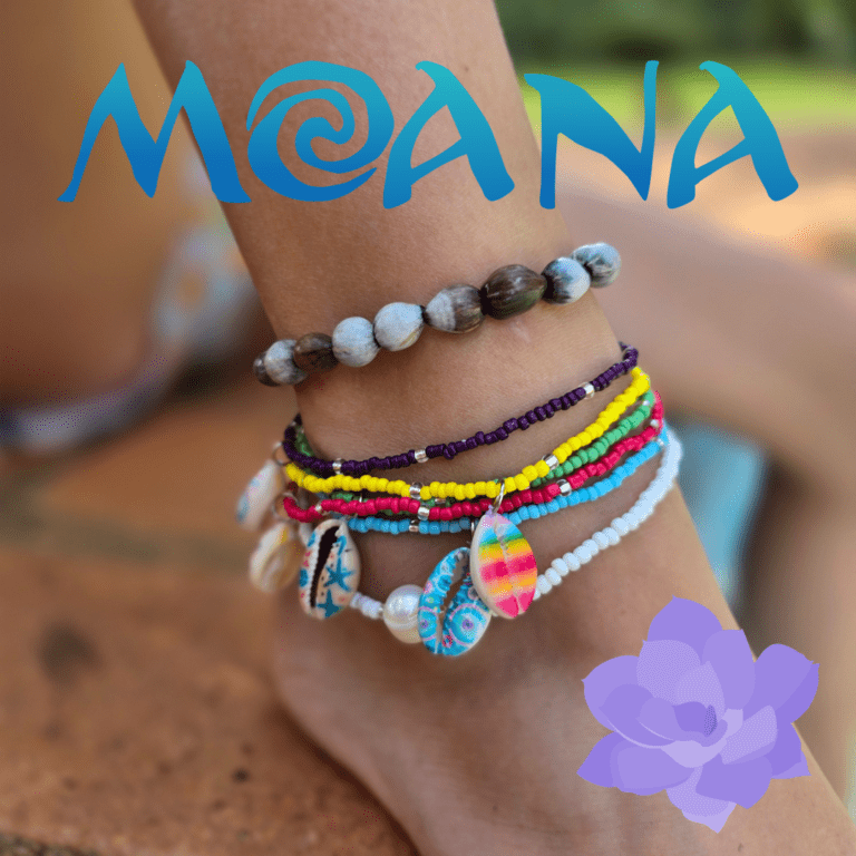 Moana Anklets with Shells