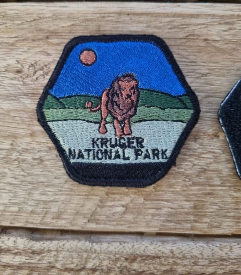 Kruger National Park Velcro Patch