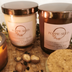 Local is Lekker ZA Handmade Candles- Poppie Seed