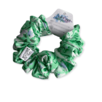 Floral Mint Scrunchie