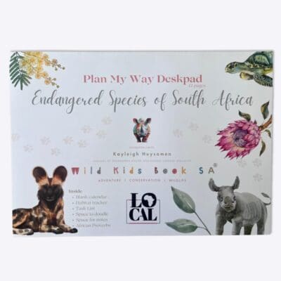 Reusable- Stay on top of your schedule with the Plan My Way Deskpad